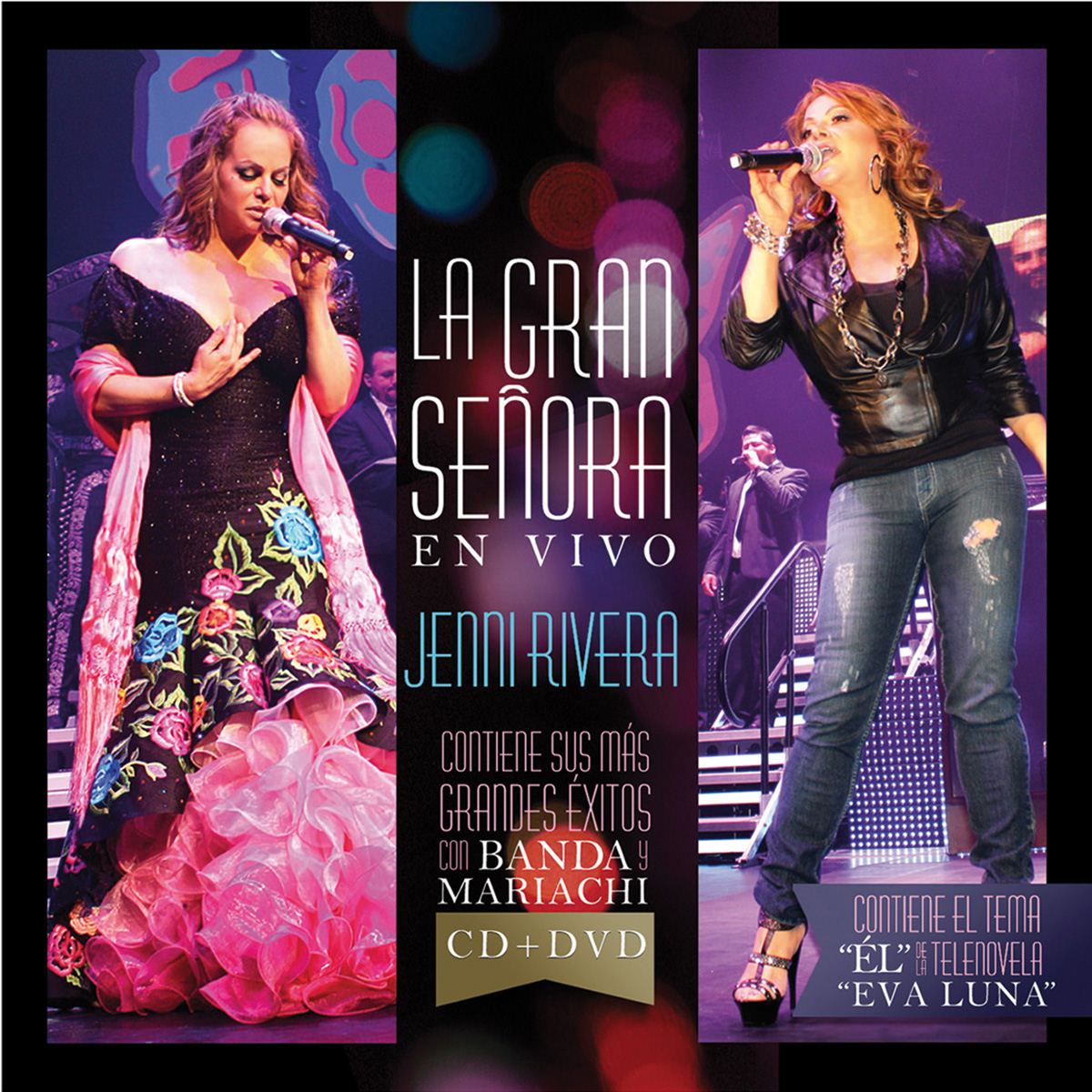 Jenni Rivera – La Gran Señora En Vivo. Cd, DVD. tienda de discos en méxico formato muerto