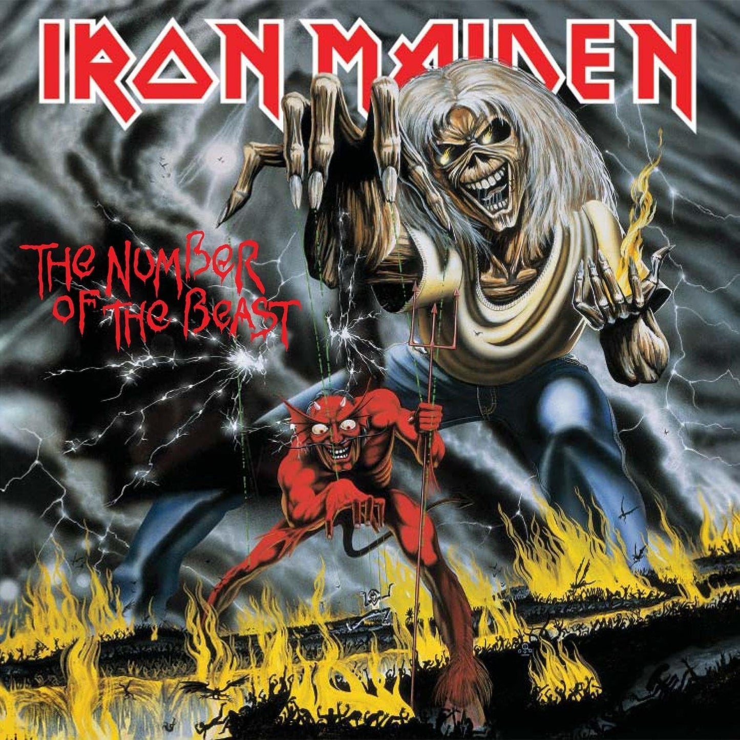 Iron Maiden – The Number of the Beast [2015 Remaster] Vinilo nuevo. tienda de discos en méxico formato muerto