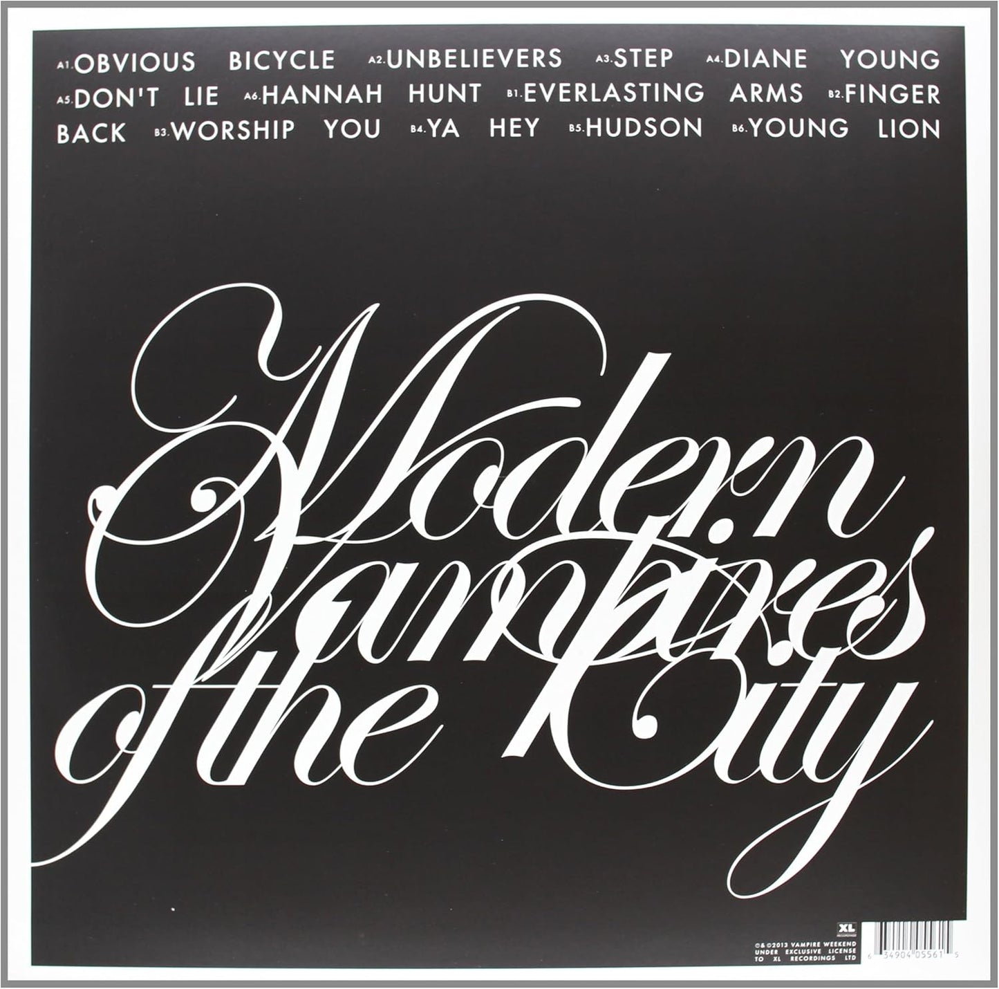 Modern Vampires Of The City Vampire Weekend. Vinilo nuevo. tienda de discos en méxico formato muerto