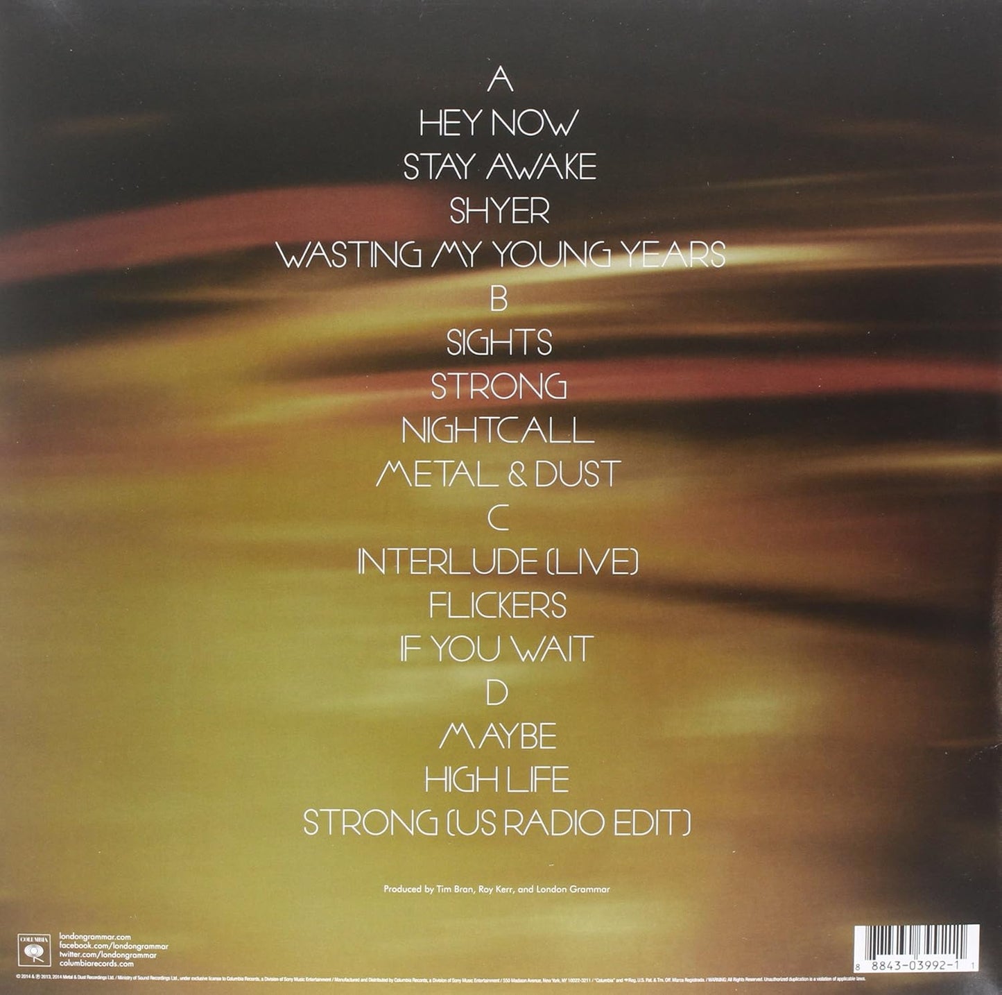 If You Wait (Vinilo nuevo) [Importado]. London Grammar. tienda de discos en méxico formato muerto