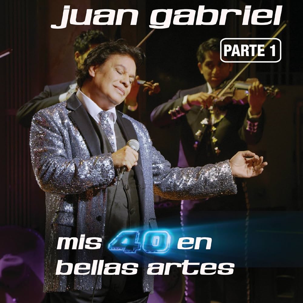 Juan Gabriel – Mis 40 En Bellas Artes. Cd doble y DVD nuevos.