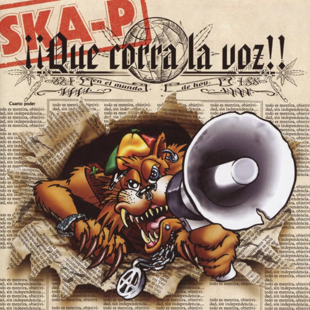 Ska-P – ¡¡Que Corra La Voz!! Cd en buen estado.