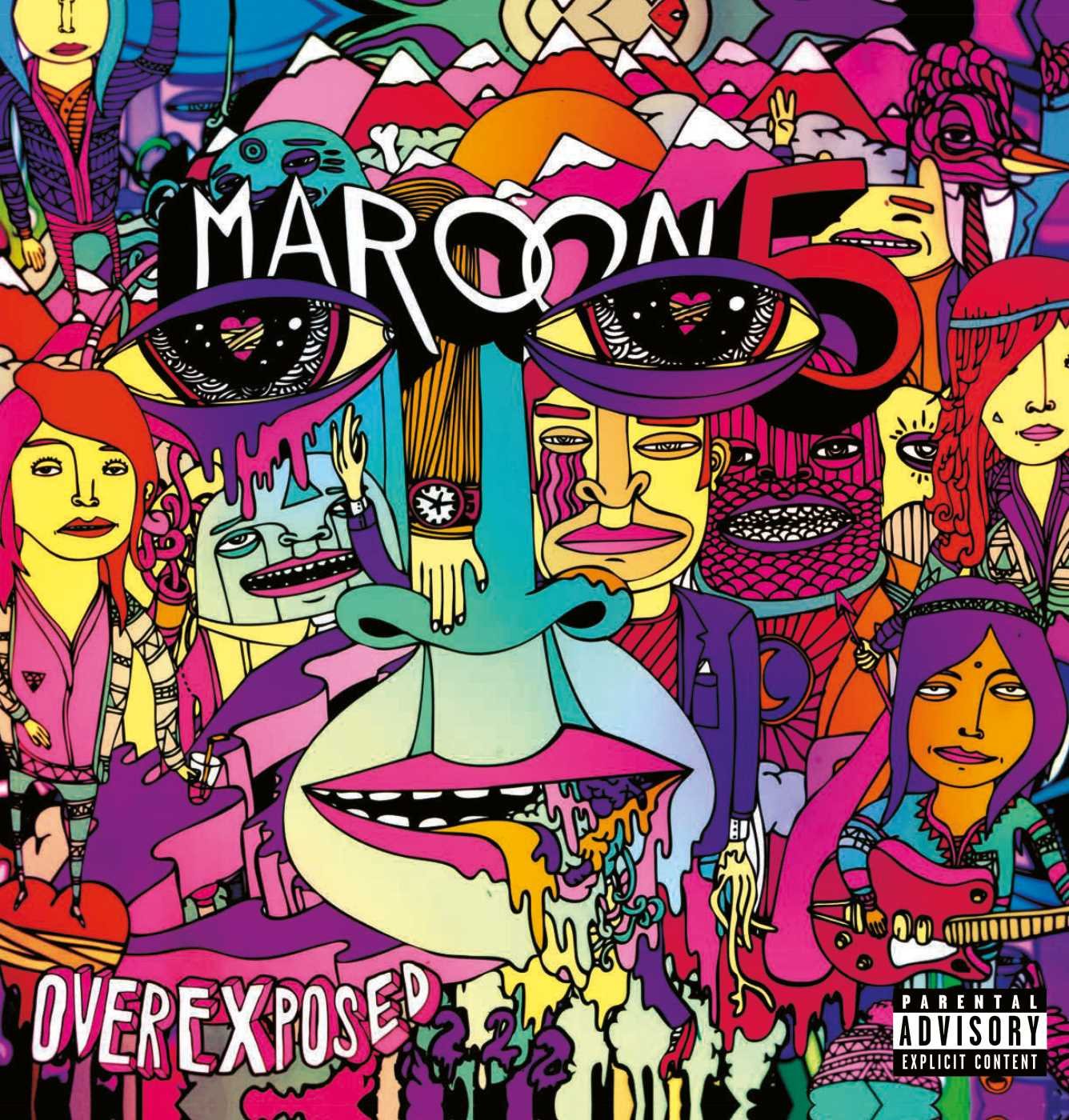 🎵 MAROON 5 – OVEREXPOSED 🎵. Cd nuevo.