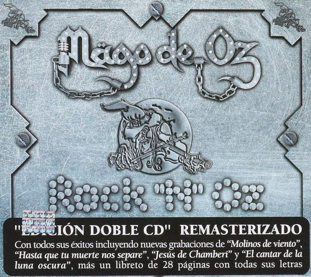 Mägo De Oz – Rock 'N' Oz. CD doble. Discos con marcas de uso que no afectan su reproducción. tienda de discos en méxico formato muerto
