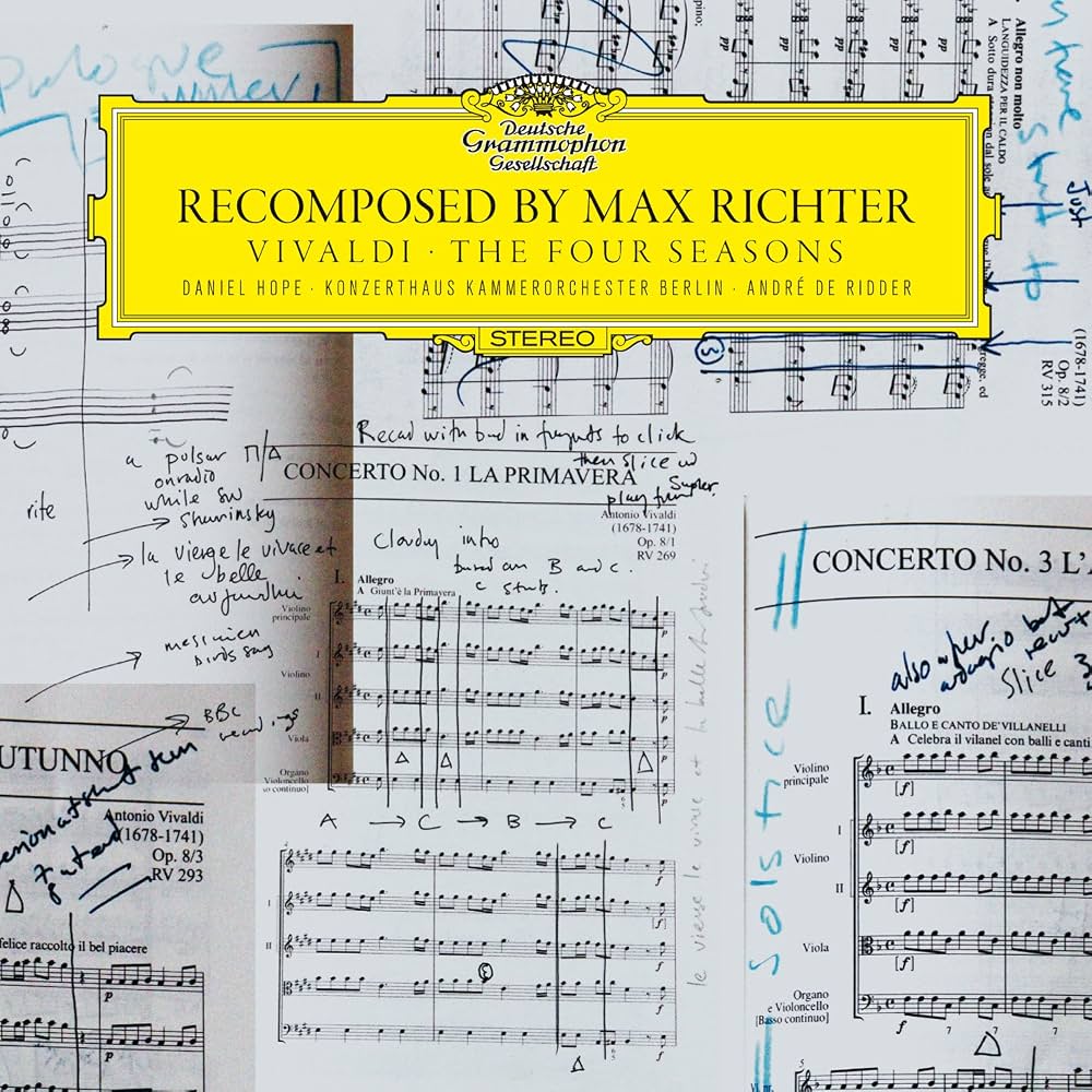 Max Richter, Vivaldi – Recomposed By Max Richter: Vivaldi - The Four Seasons. Cd nuevo.
