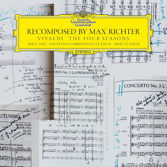 Max Richter, Vivaldi – Recomposed By Max Richter: Vivaldi - The Four Seasons. Cd nuevo.