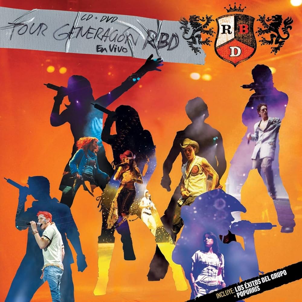 RBD – Tour Generación RBD En Vivo. Cd en buen estado. tienda de discos en méxico formato muerto