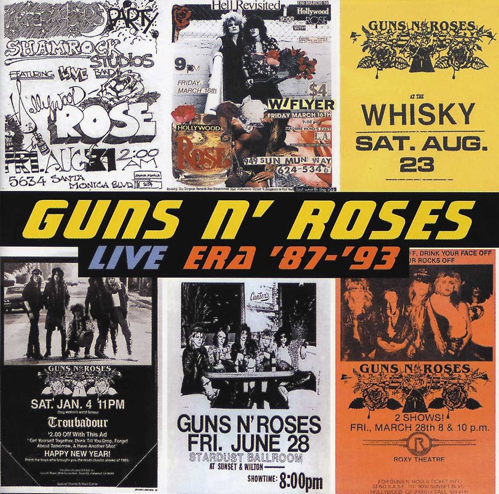 GUNS N' ROSES – Live Era '87-'93 tienda de discos en mexico formato muerto