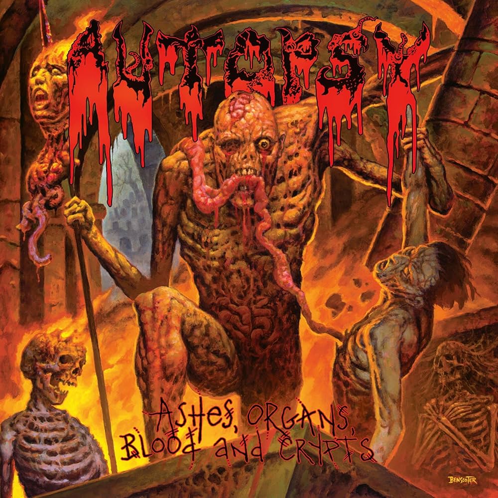 Autopsy. Ashes, Organs, Blood and Crypts. vinilo nuevo. formato muerto