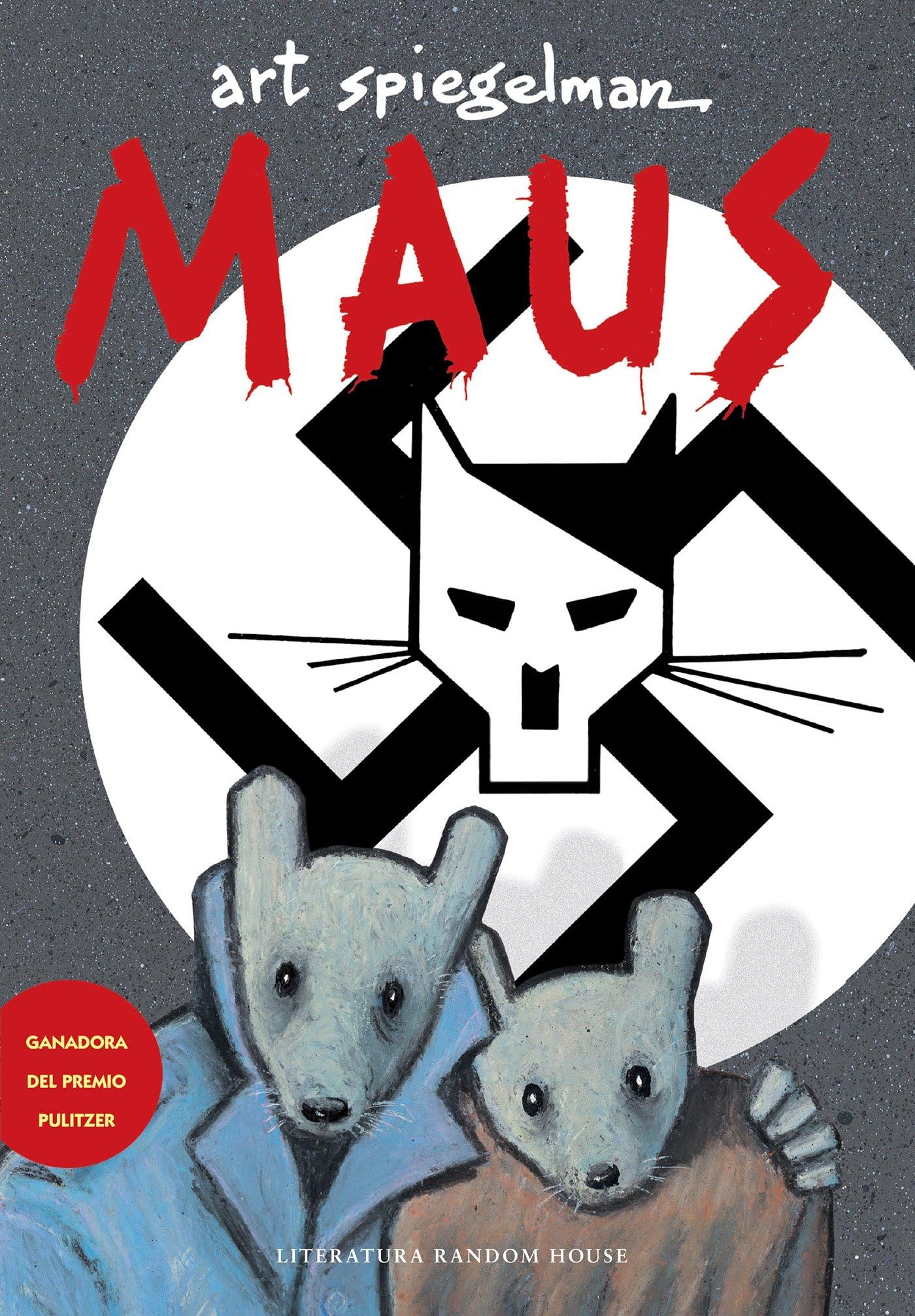 Maus. Pasta blanda. Art Spiegelman. Libro excelente estado. tienda de discos en méxico formato muerto