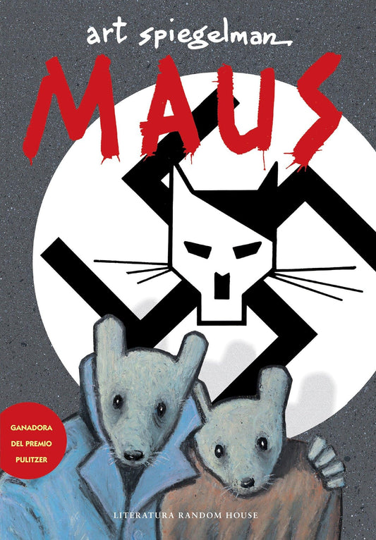 Maus. Pasta blanda. Art Spiegelman. Libro excelente estado. tienda de discos en méxico formato muerto