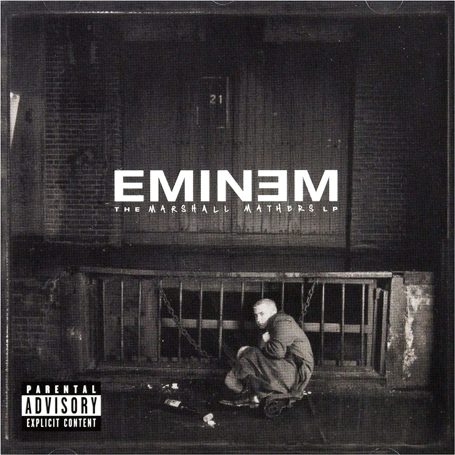 Marshall Mathers Lp Eminem. Cd nacional en buen estado. tienda de discos en méxico formato muerto