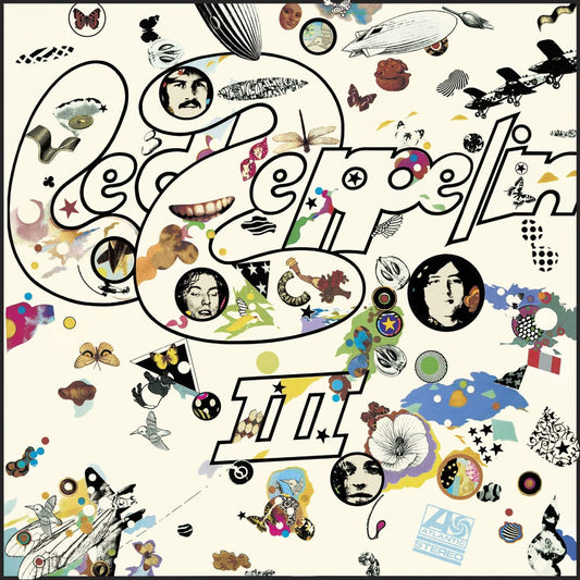 Led Zeppelin III. Vinilo nuevo. tienda de discos en méxico formato muerto