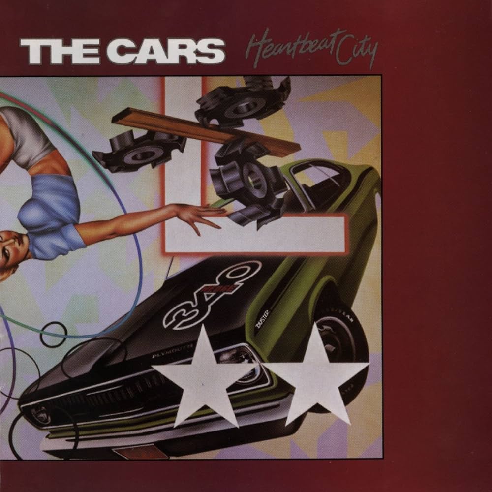 ⚡️🎹 The Cars – Heartbeat City. Vinilo excelente estado. tienda de discos en méxico formato muerto