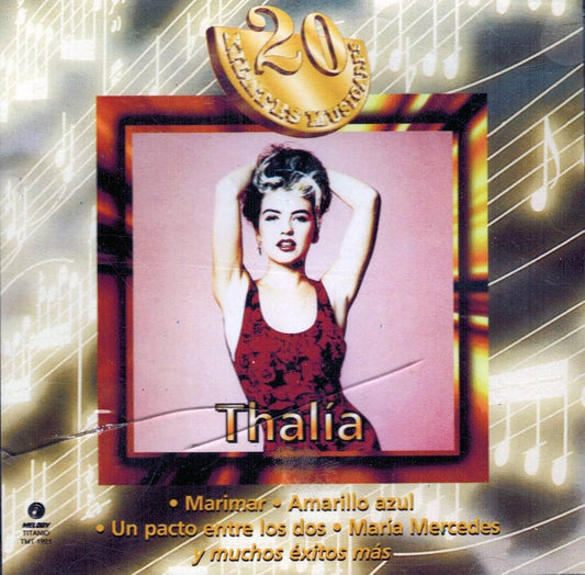 Thalía – 20 Kilates Musicales. Cd.