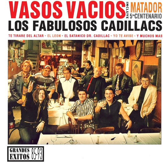 Los Fabulosos Cadillacs – Vasos Vacíos. Cd en buen estado. tienda de discos en méxico formato muerto