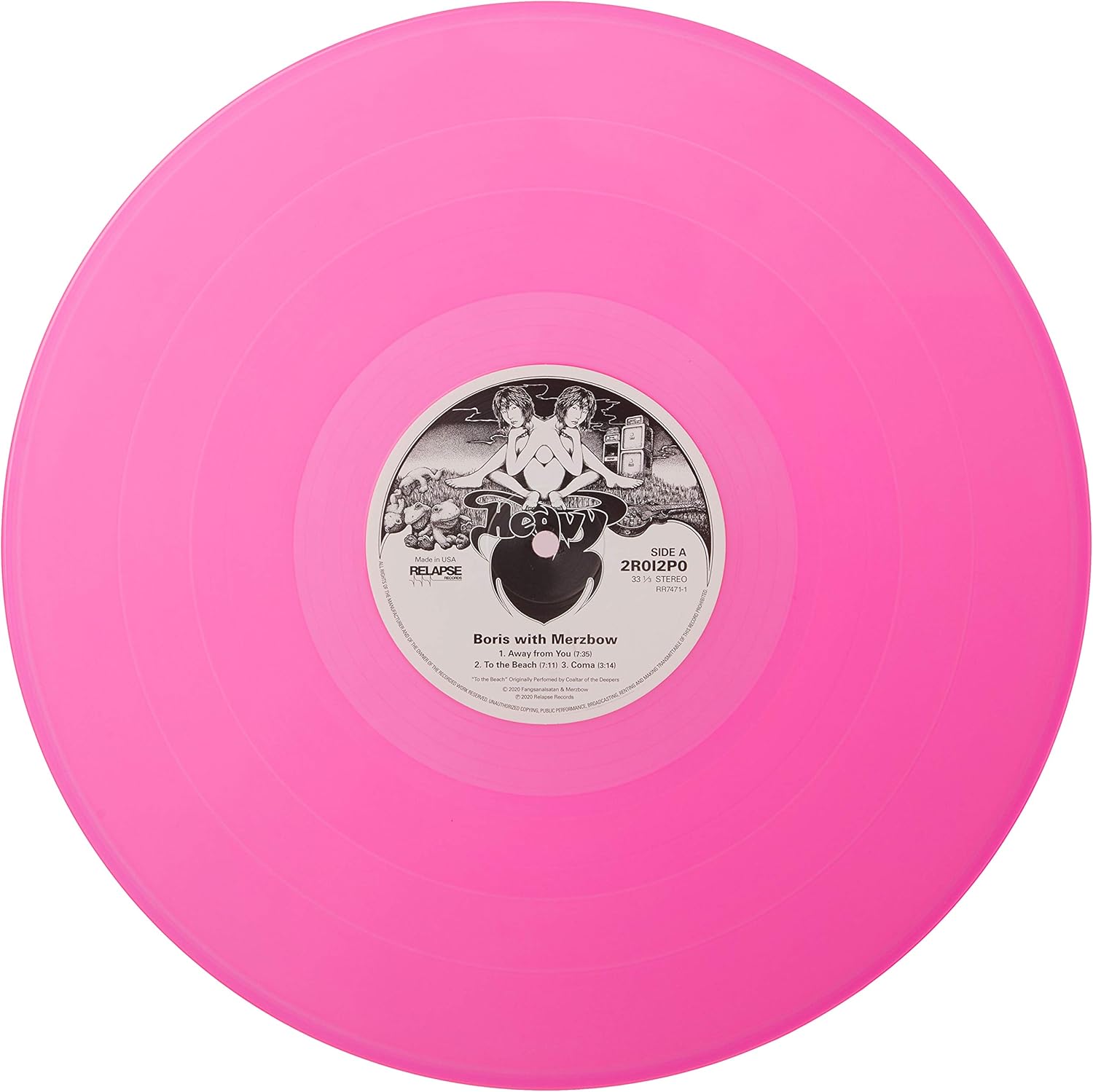 2r0i2p0 (Vinilo nuevo)- Boris with Merzbow.  tienda de discos en méxico formato muerto