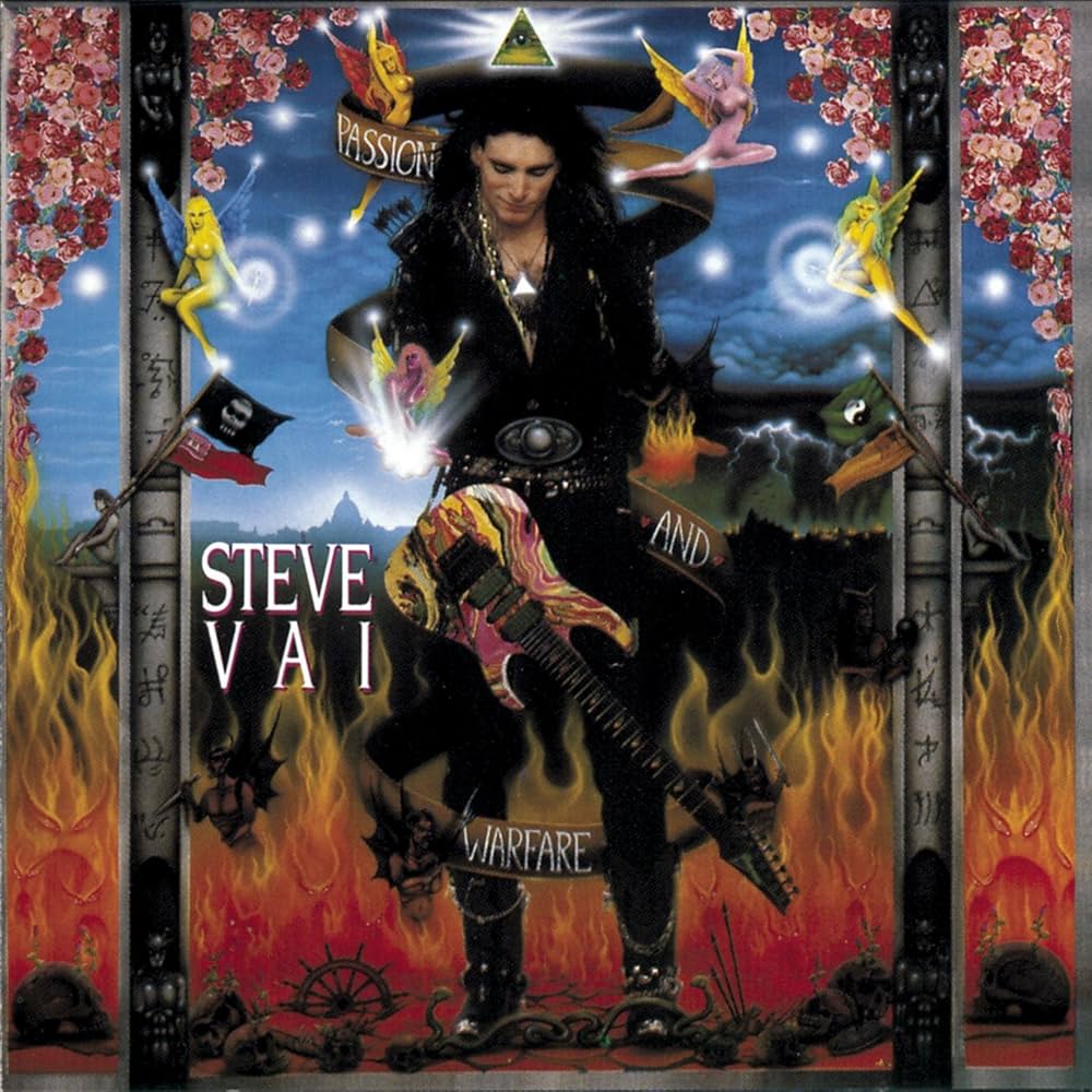 🔥 Steve Vai – Passion and Warfare (CD importado, SEMINUEVO) 🔥 tienda de discos en méxico formato muerto