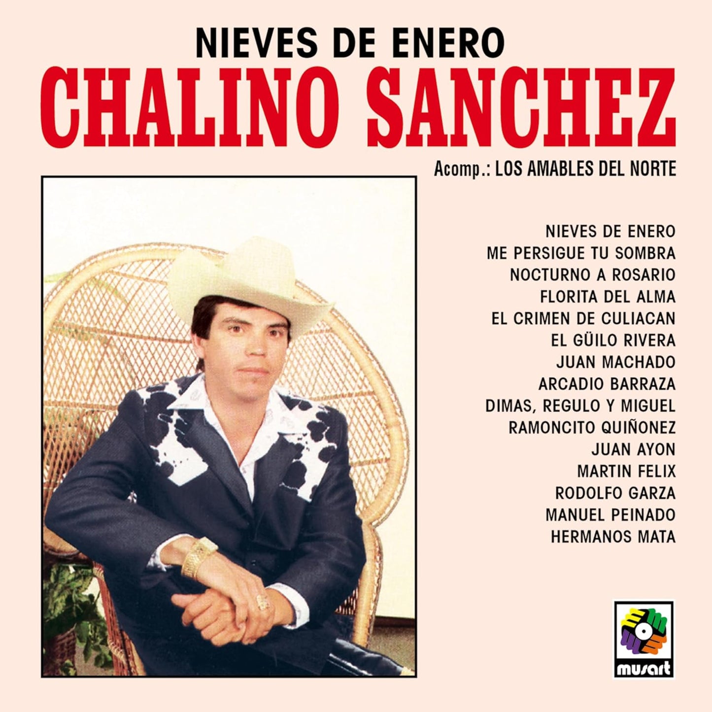 Nieves De Enero (Vinyl) Chalino Sanchez. Vinilo nuevo. tienda de discos en méxico formato muerto
