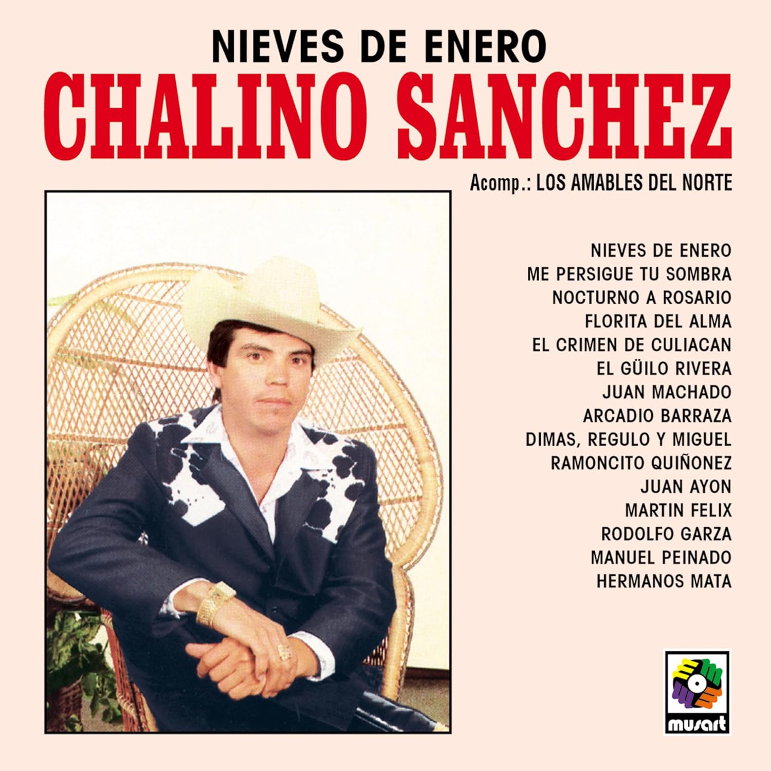 Nieves De Enero (Vinyl) Chalino Sanchez. Vinilo nuevo. tienda de discos en méxico formato muerto