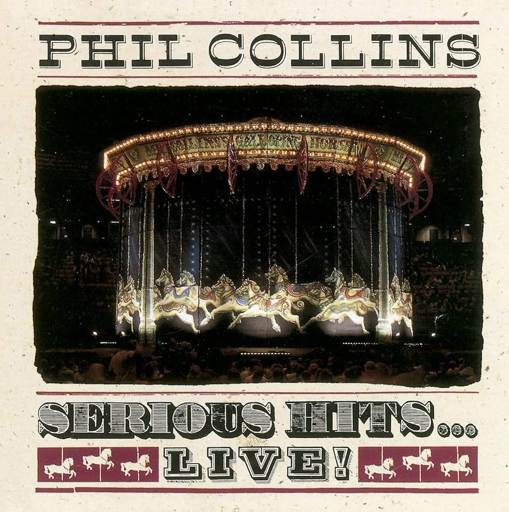 Phil Collins – Serious Hits...Live!. Cd en buen estado. tienda de discos en méxico formato muerto