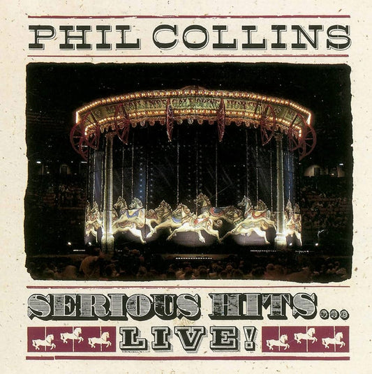 Phil Collins – Serious Hits...Live!. Cd en buen estado. tienda de discos en méxico formato muerto