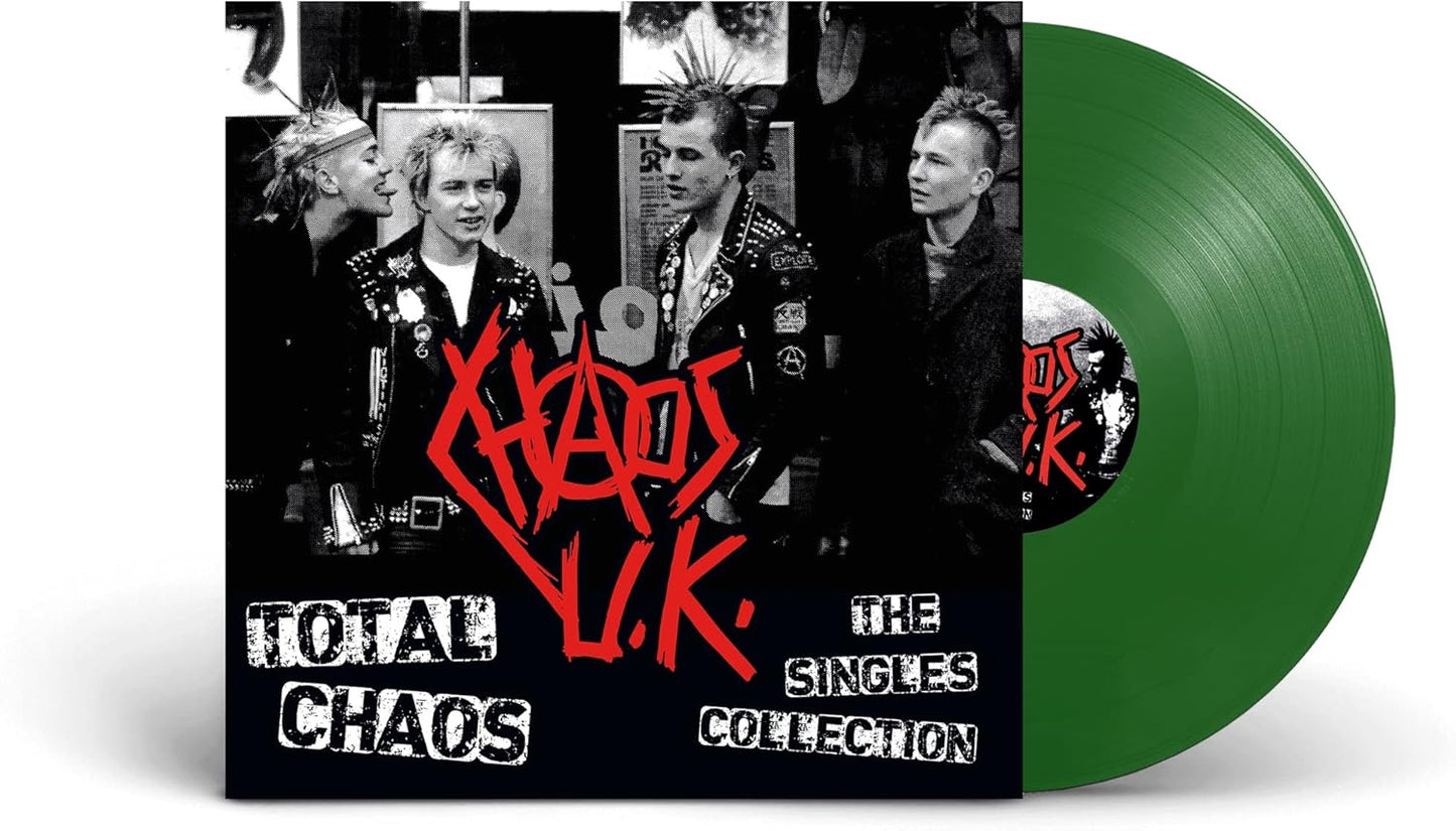 Chaos UK – Total Chaos: The Singles Collection. Vinilo nuevo de color. formato muerto