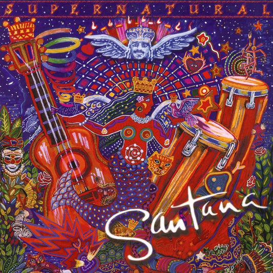 Santana – Supernatural. Cd en buen estado.  formato muerto