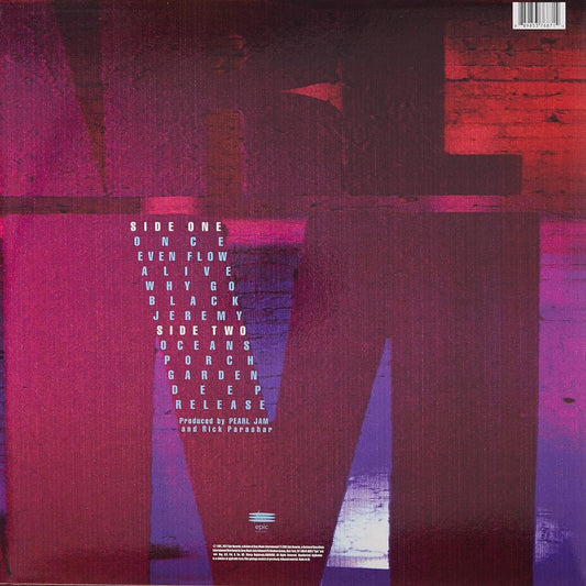 Ten PEARL JAM (Vinilo nuevo).