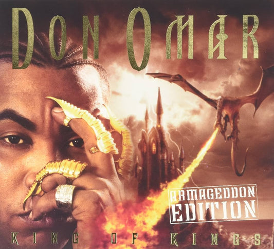 Don Omar – King Of Kings (Armageddon Edition). 2 x CD y 1 DVD. En buen estado. tienda de discos en méxico formato muerto