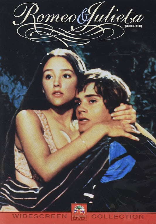 Romeo y Julieta (DVD)(Romeo and Juliet (DVD)). tienda de discos y películas en méxico formato muerto