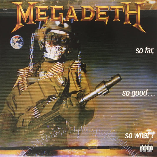 So Far So Good: So What. Megadeth. Vinilo nuevo. tienda de discos en méxico formato muerto