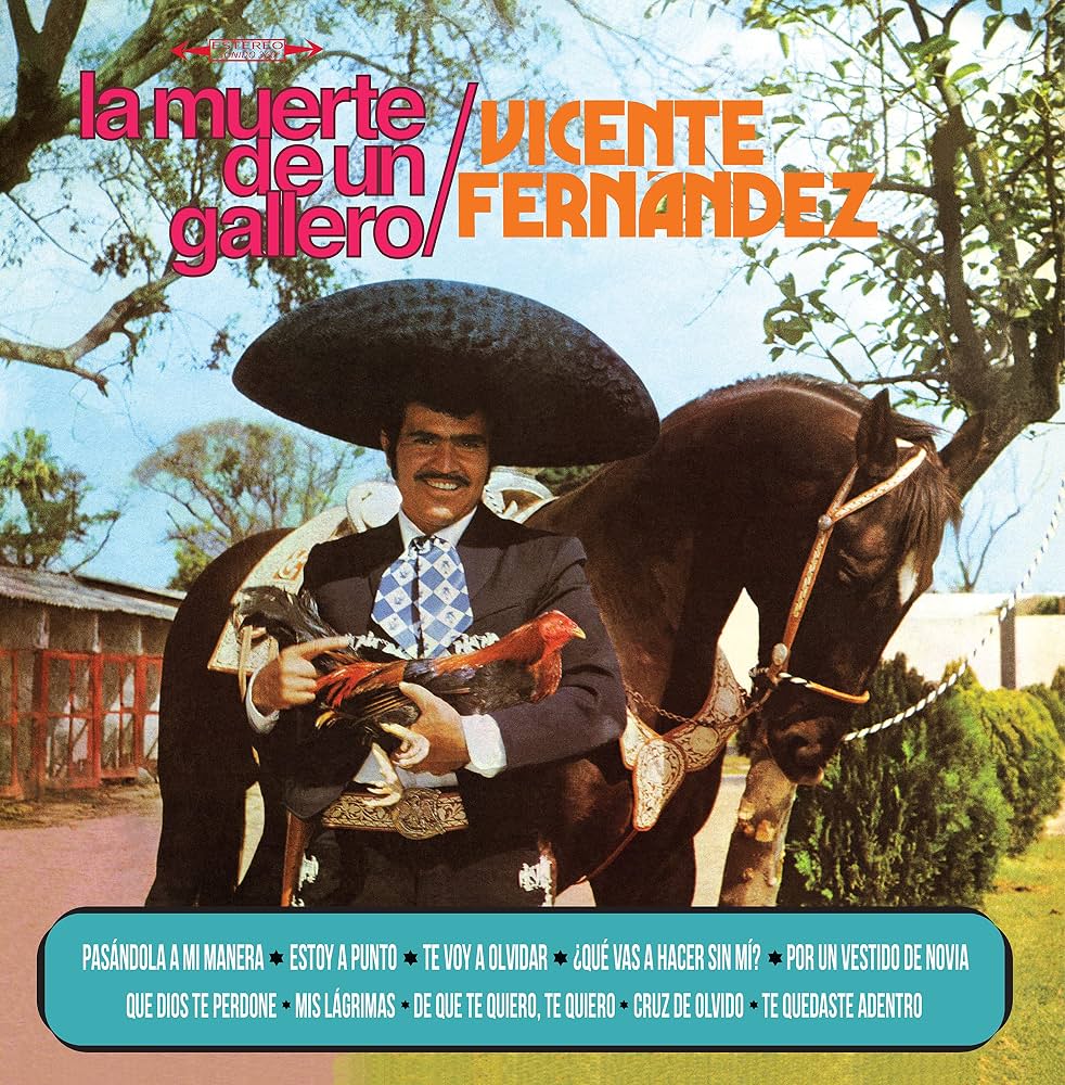 Vicente Fernández – La Muerte De Un Gallero. Cd. tienda de discos en méxico formato muerto