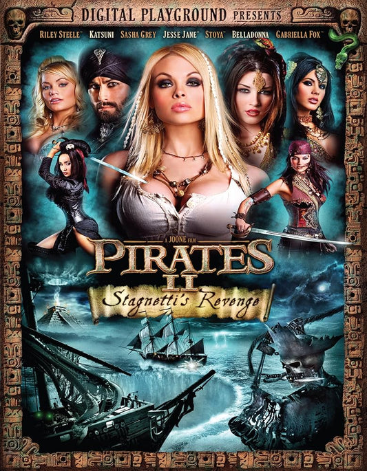 Pirates II: Stagnetti’s Revenge — 4 dvds en excelente estado. tienda de discos en méxico formato muerto