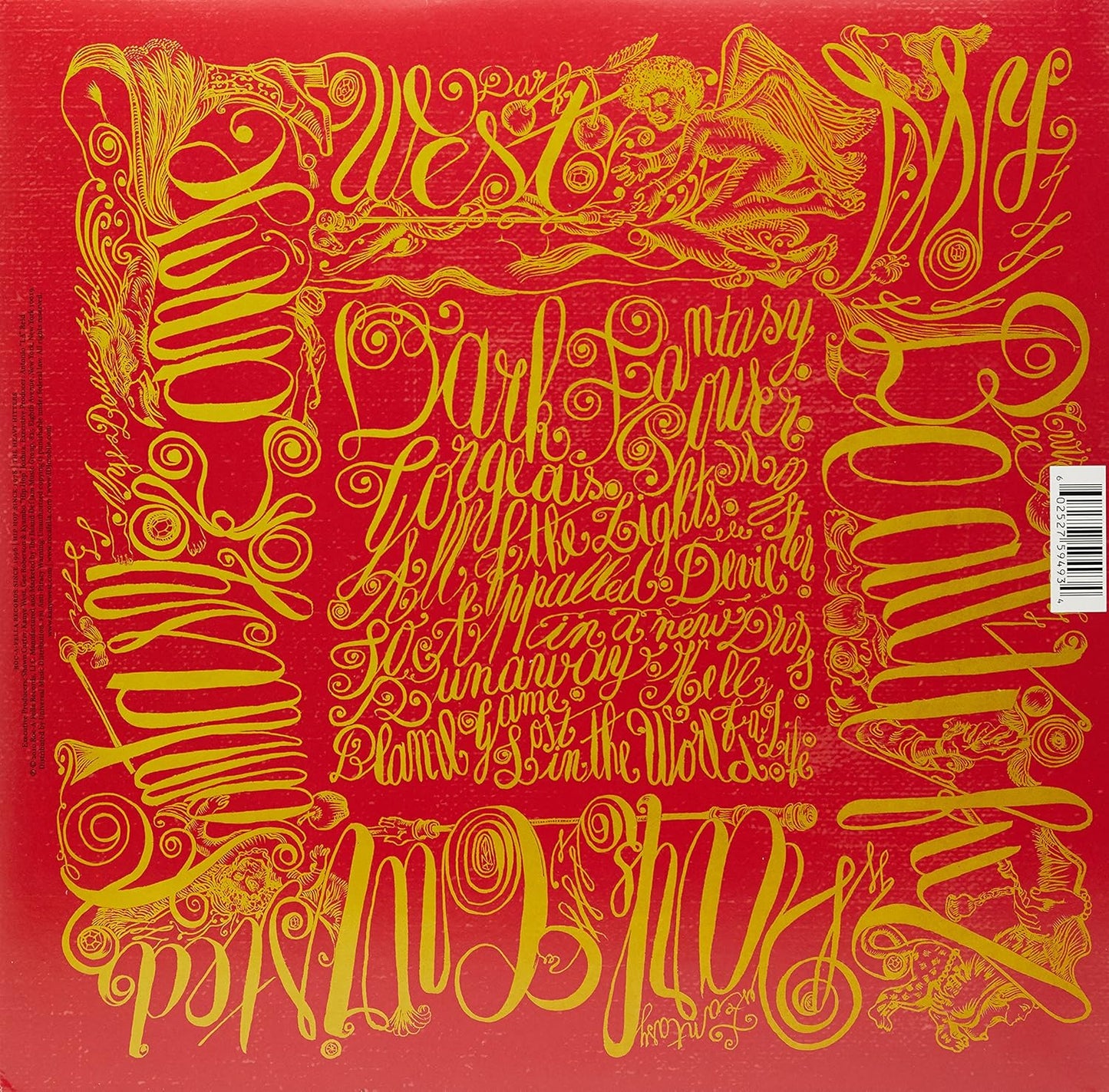 My Beautiful Dark Twisted Fantasy (Vinilo triple nuevo). Kanye West. tienda de discos en méxico formato muerto