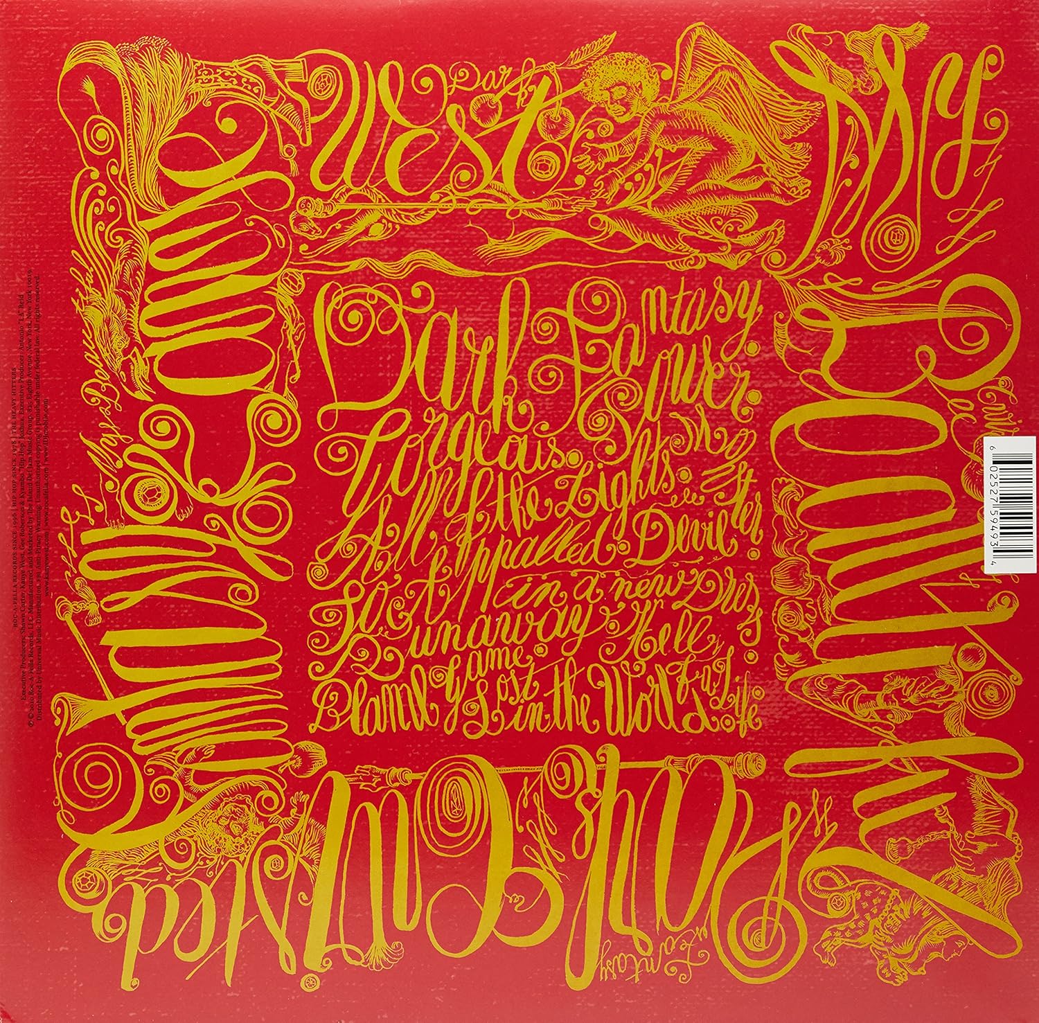 My Beautiful Dark Twisted Fantasy (Vinilo triple nuevo). Kanye West. tienda de discos en méxico formato muerto