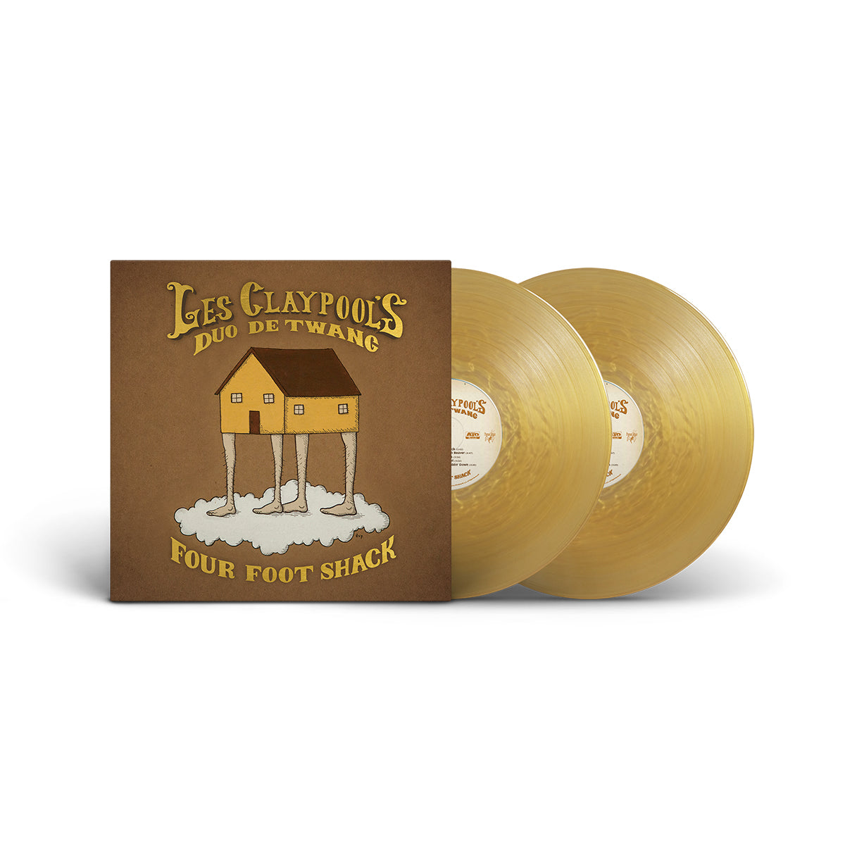 Les Claypool’s Duo De Twang – ‘Four Foot Shack’ (Golden Nugget Edition). Vinilo nuevo.