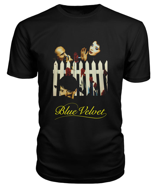 Blue Velvet. Playera negra corte regular. Envío gratis.