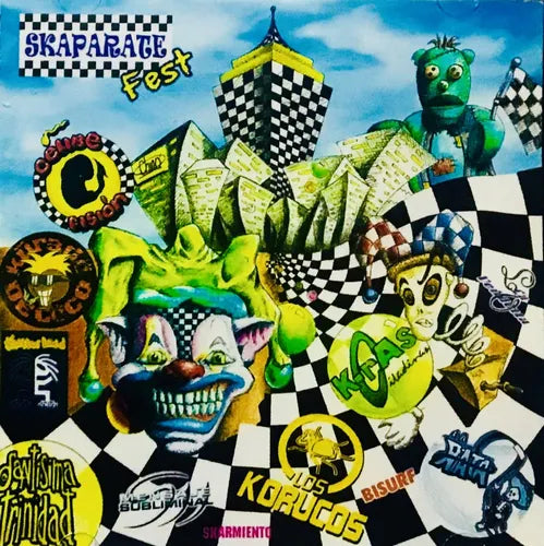 Skaparate Fest, Varios Artistas Cd en buen estado. tienda de discos en méxico formato muerto