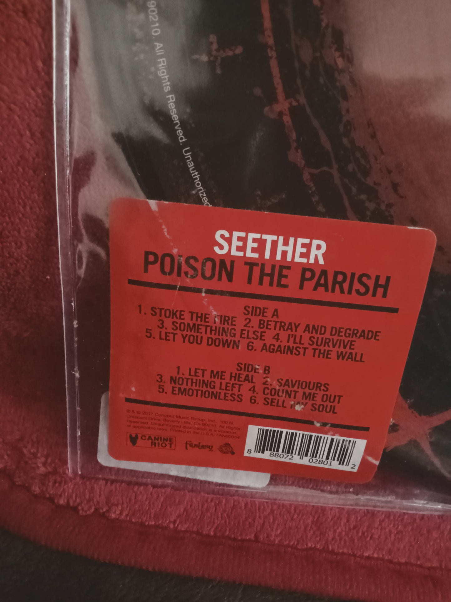 seether vinilo méxico