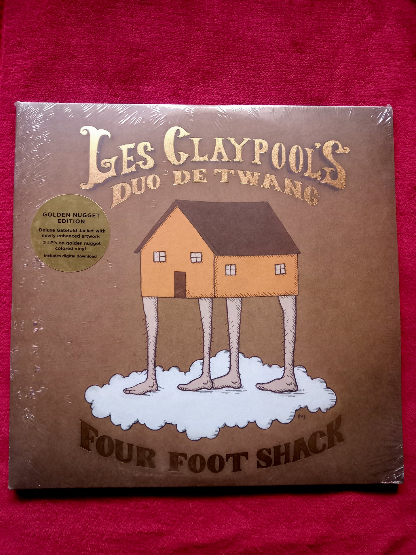 Les Claypool’s Duo De Twang – ‘Four Foot Shack’ (Golden Nugget Edition). Vinilo nuevo.