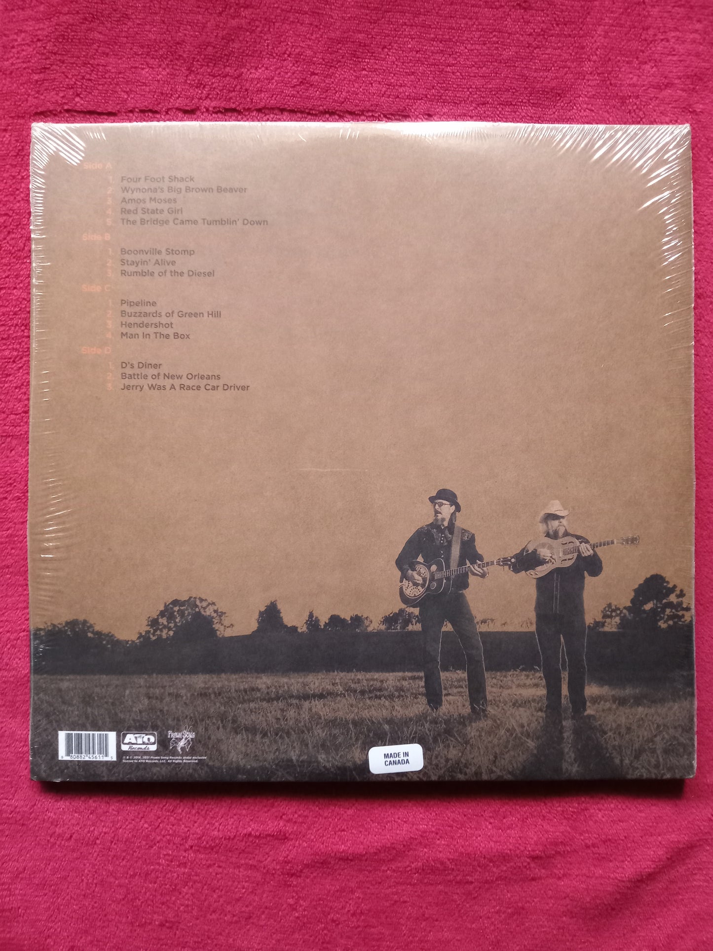 Les Claypool’s Duo De Twang – ‘Four Foot Shack’ (Golden Nugget Edition). Vinilo nuevo.