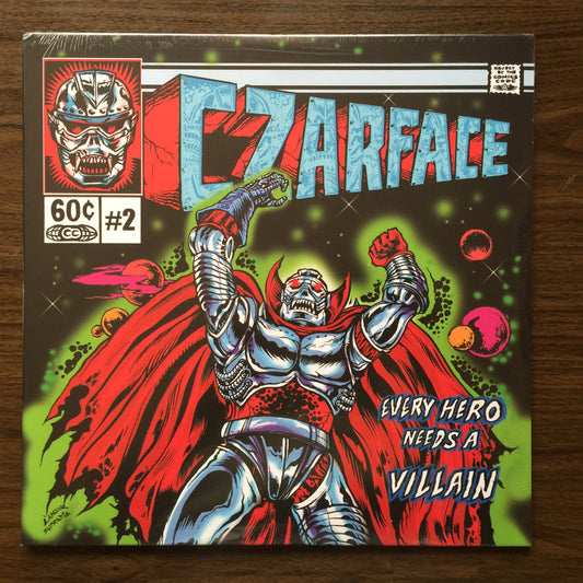 Czarface. Every Hero Needs a Villain. Vinyl doble, nuevo, cerrado.