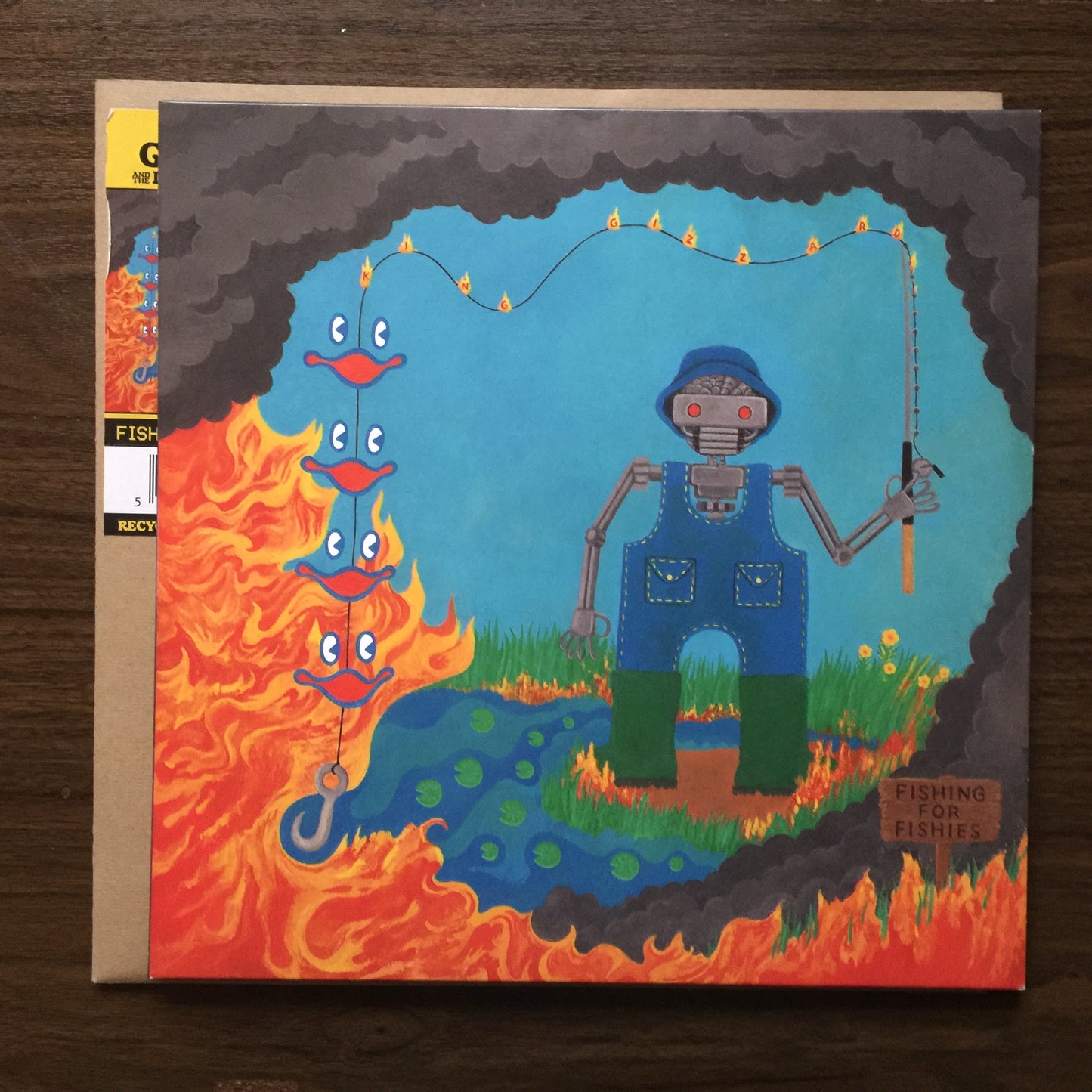 King Gizzard And The Lizard Wizard. Fishing For Fishies. Vinyl. Recycled Coloured Wax.