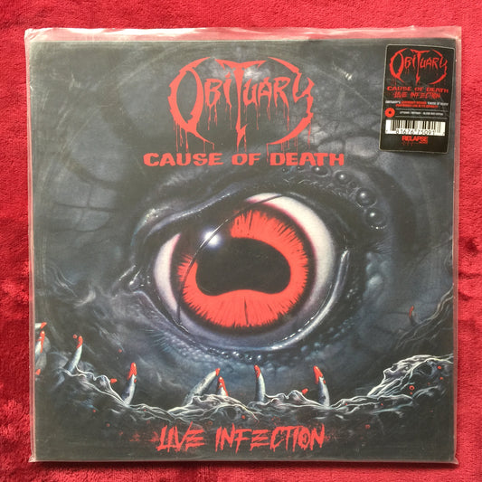 Obituary – Cause Of Death. Vinyl nuevo.