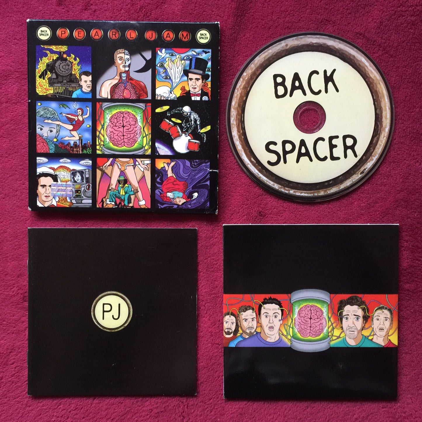 Pearl Jam. Backspacer. CD nacional en excelente estado.