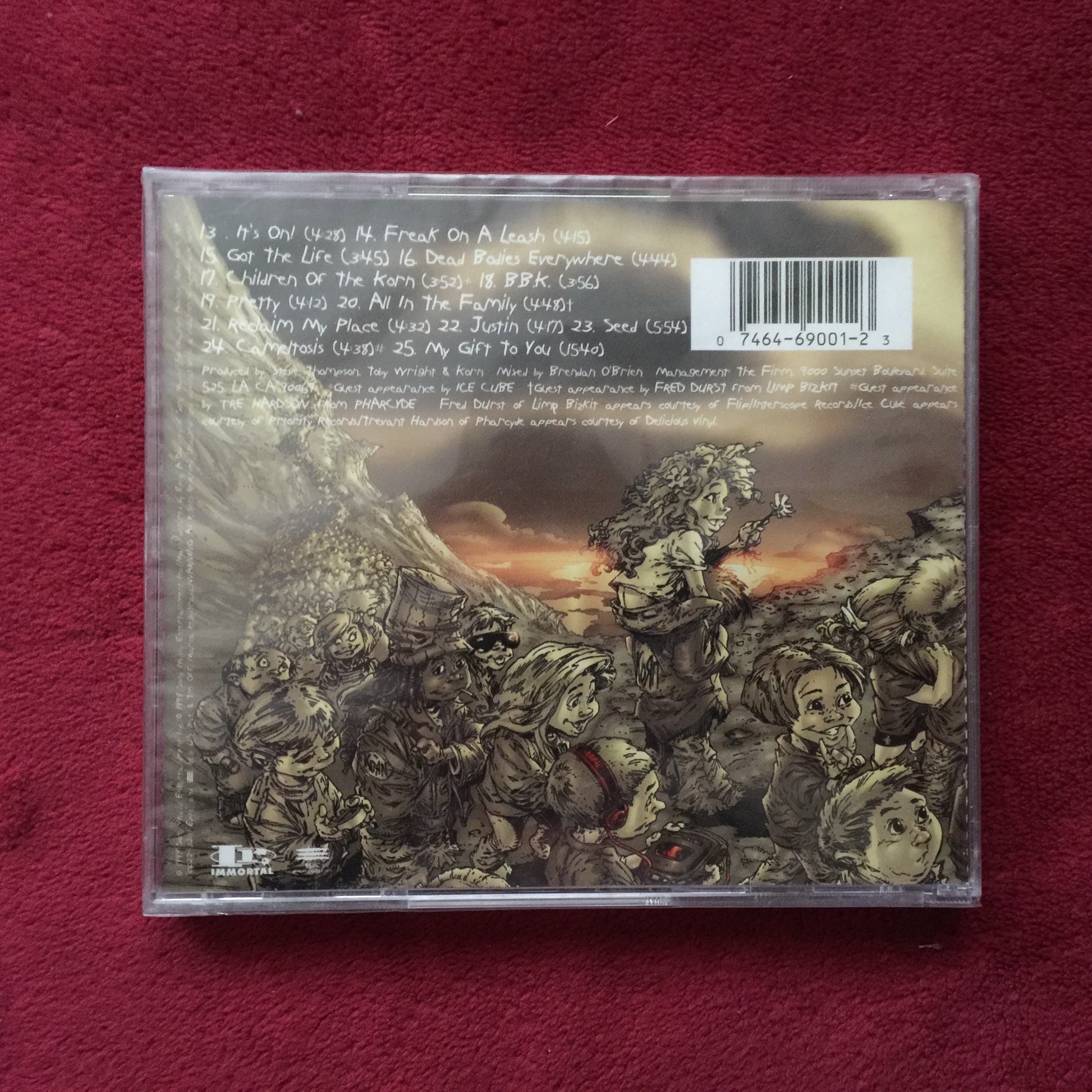 KORN. Follow the leader. Cd nuevo. formatomuertodistro