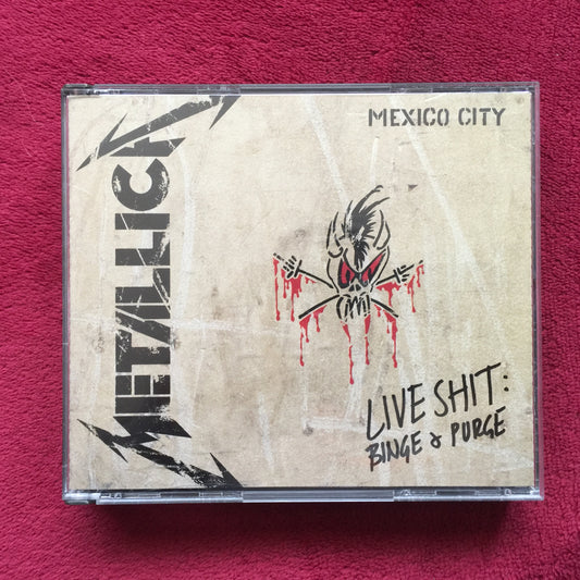 Metallica. Live shit: binge and purge. Cd triple importado en excelente estado.