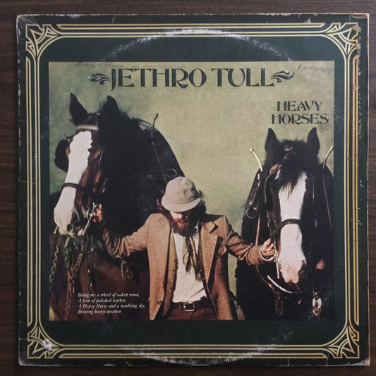 Jethro Tull. Heavy Horses. Vinyl importado.