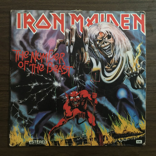 Iron Maiden. The Number Of The Beast. Vinyl nacional.